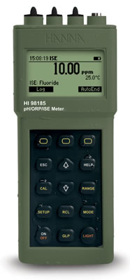 ���������HANNA HI98184��Яʽ��ˮpH/mV/ISE/��ⶨ��