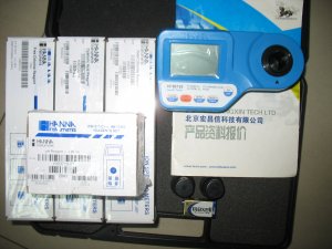 ����HI96725���ȡ����ȡ�pHֵ���������ĺ�һ������